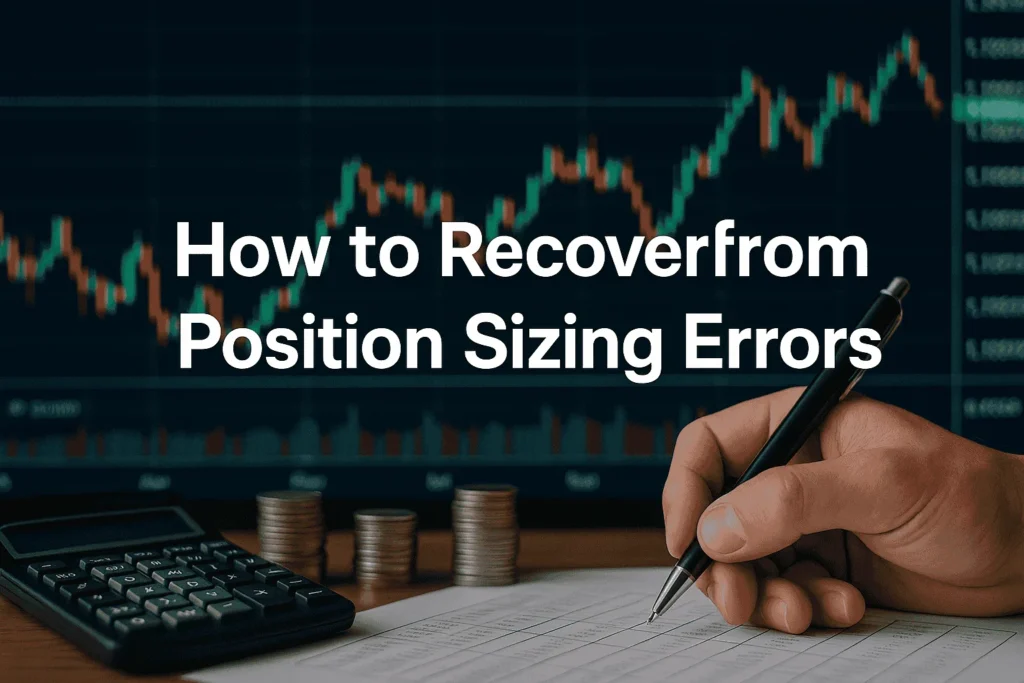 Recover from Position Sizing Errors