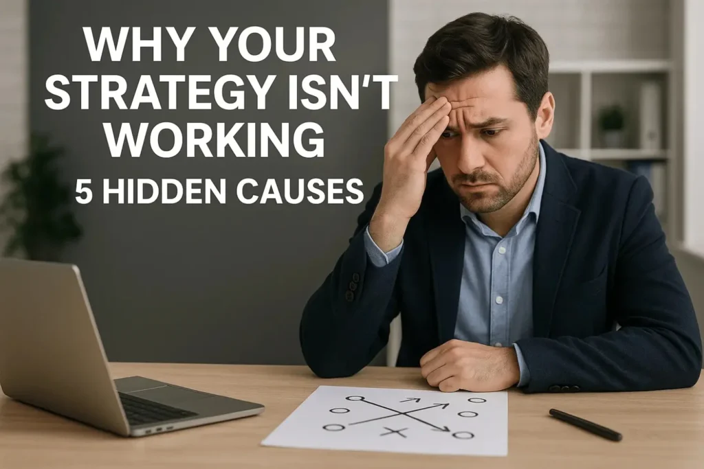 Your Strategy Isn’t Working 5 Hidden Causes