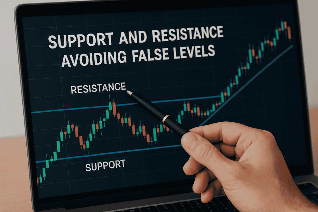 Support and Resistance Avoiding False Levels