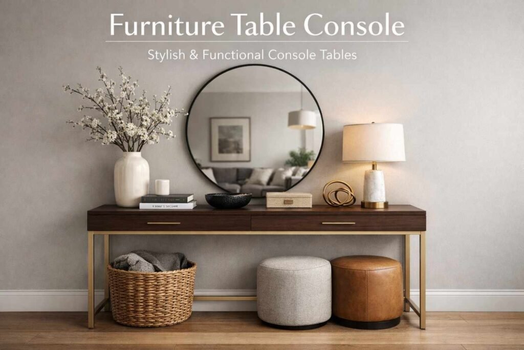 Furniture Table Console Stylish & Functional Console Tables