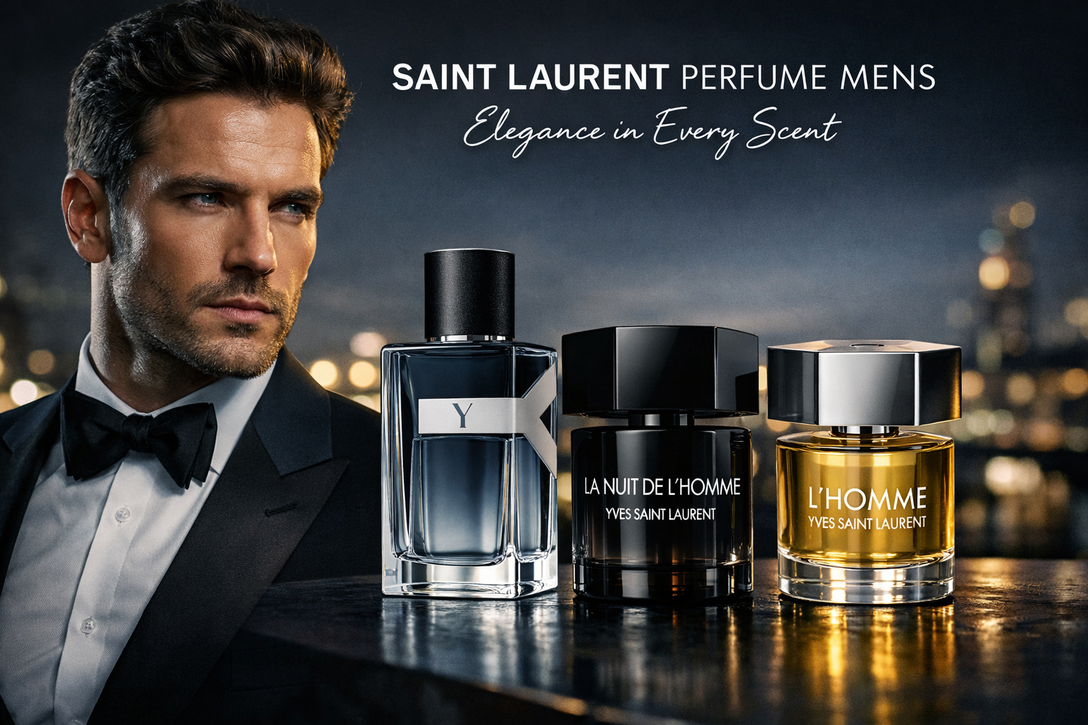 Saint Laurent Perfume Mens Elegant and Masculine Fragrances